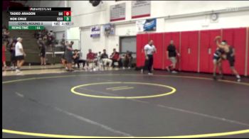 141 lbs Cons. Round 3 - Noe Cruz, Cerritos College vs Tadeo Aragon, Santa Ana College