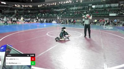 55 lbs Final - Rachel Laterra, Oakland vs Camryn McManus, Clearview