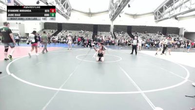 119-I lbs Consi Of 8 #2 - D'andre Miranda, KD Trained vs Jase Diaz, Northern Delaware Wrestling Academy