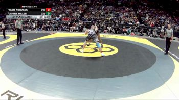 D1-190 lbs 1st Place Match - Jarrel Miller, St. Edward vs Matt Kowalski, Springboro