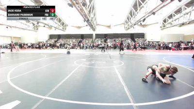 65-B lbs Final - Jace Iozia, Cordoba Trained vs Zakharii Paseniuk, Pro-ex Wrestling Club