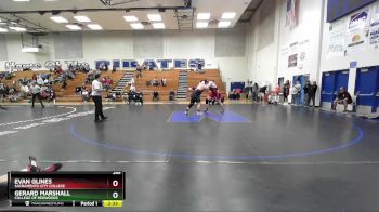 285 lbs Semifinal - Gerard Marshall, College Of Redwoods vs Evan Glines, Sacramento City College