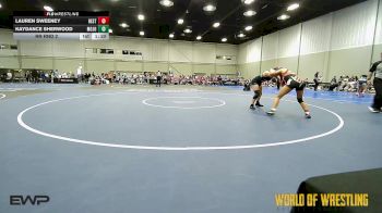 140 lbs Rr Rnd 2 - Lauren Sweeney, Best Trained 7-12 1 vs Kaydance Sherwood, Mojo 7-12