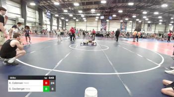 80 lbs Rr Rnd 2 - Kahlil Coleman, Team Nauman vs Sydney Daxberger, Iron Faith Wrestling