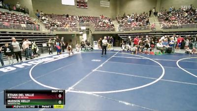 120 lbs Round 3 - Hudson Kelly, Wasatch WC vs Ethan Del Valle, The Pride Of Nevada