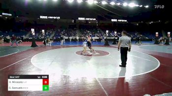 150 lbs Round Of 32 - Hayden Mirasolo, Saint John's Prep vs Gabriel Samuels, Brookline