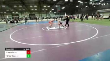 132 lbs Round Of 32 - Joshua Nieroda, KT Kidz vs Sam Worthing, Fair Haven WC