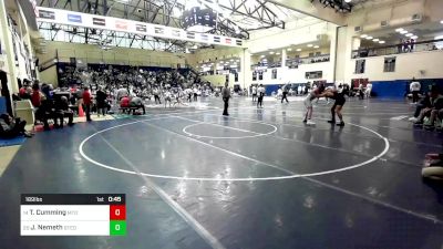 189 lbs Consi Of 16 #2 - Tyler Cumming, Mt. Olive vs Joseph Nemeth, St. Edward