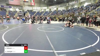 138 lbs Consi Of 16 #2 - Joseph Salazar, Jefferson vs Joe Juenger, Black Hills Wr Acd