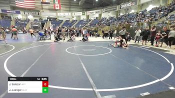 138 lbs Consi Of 16 #2 - Joseph Salazar, Jefferson vs Joe Juenger, Black Hills Wr Acd