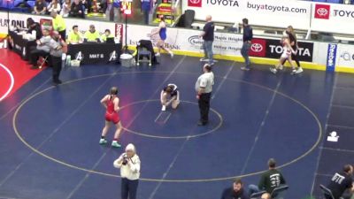 137 lbs Round Of 32 - Olivia Koontz, Gettysburg vs Haily Laible, Emmaus