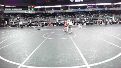 163 lbs Semifinal - Gannon Rice, Jackson HS vs Conner Underwood, Collierville Dragons