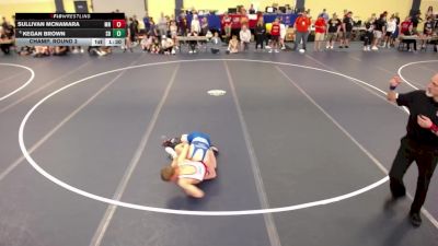 100 lbs Champ. Round 2 - Sullivan McNamara, MN vs Kegan Brown, SD