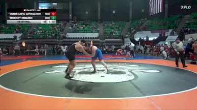 7A 285 lbs Semifinal - John David Livingston, Vestavia Hills vs Rodney English, Hoover