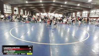 79 lbs Cons. Semi - Kaino Saimoni, Team Pride Academy vs Lockwyn Carlston, Olympus-Skyline