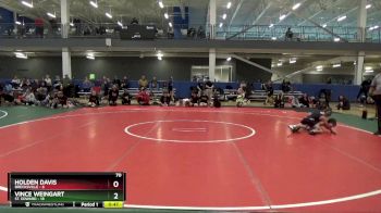 70 lbs Round 2 (6 Team) - Holden Davis, Brecksville vs Vince Weingart, St. Edward