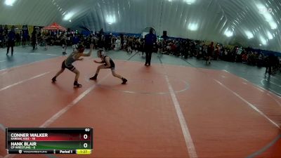 60 lbs Round 2 (3 Team) - Conner Walker, Kardiac Kidz vs Hank Blair, CP Wrestling