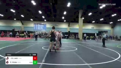 149 lbs Consi Of 32 #2 - Devon Liebl, Virginia Tech WC vs Carson Hicks, Ohio State WC