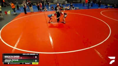 Round 3 - Ariana Pickar, Brainerd vs Breckyn Ender, W-K (Wabasha/Kellogg)