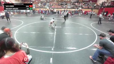 53 lbs Semis - Beckett Waldo, Lakeland Wrestling Club vs Ace Jones, Brothers Of Steel Wrestling Club
