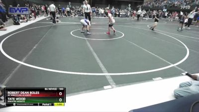 100 lbs Round 1 - Robert Dean Boles, DC Wrestling Academy vs Tate Wood, Greater Heights