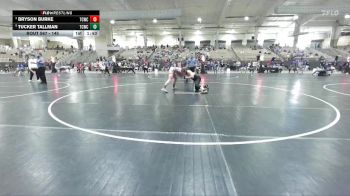 145 lbs 1st Place Match - Tucker Tallman, Team Tallman vs Bryson Burke, Elite Wrestling Academy