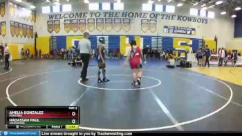 170 lbs Champ. Round 1 - Hadassah Paul, Windermere vs Amelia Gonzalez, Poinciana