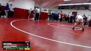 150 lbs Cons. Round 2 - Kap Thang, Southport Wrestling Club vs Carson Clements, New Palestine