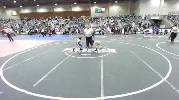 62 lbs Round Of 16 - Jaxson Boecker, Buckaroo WC vs Joshua Tena JR, Cornerstone