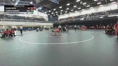 125 lbs Quarterfinal - Camilo Ramirez, Mt. San Antonio College vs Alijah Ortiz, Fresno City College