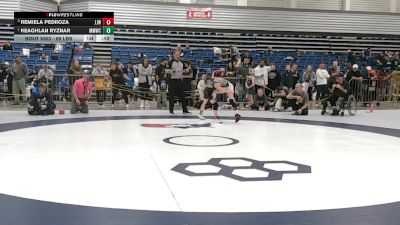 69 lbs 3rd Place Match - Remiela Pedroza, Junior Jets Wrestling vs Keaghlan Ryznar, Michigan Matcat Wrestling Club