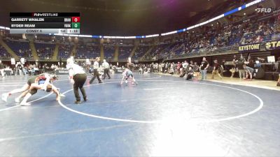 82 lbs Consy 6 - Garrett Whalen, Brandywine Heights vs Ryder Ream, York Suburban