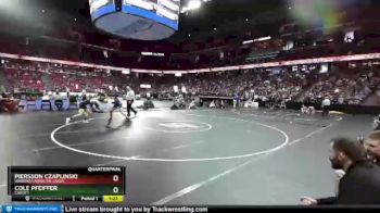D3-160 lbs Quarterfinal - Piersson Czaplinski, Wabeno/Laona/Th. Lakes vs Cole Pfeiffer, Cadott
