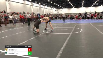 184 lbs C Of 8 #1 - Dennis Robin, West Virginia vs William Ebert, Binghamton