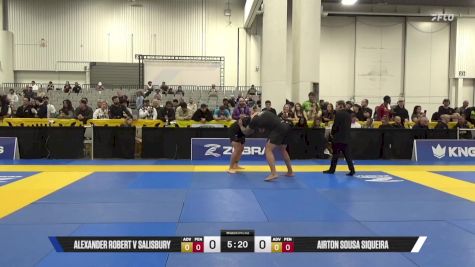 Airton Sousa Siqueira vs Alexander Robert V Salisbury 2025 World IBJJF Jiu-Jitsu No-Gi Championship