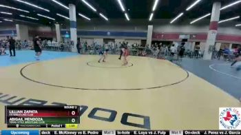 94 lbs Round 2 - Lillian Zapata, FM Wrestling Club vs Abigail Mendoza, Texas Style Wrestling Club