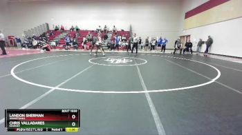 144 lbs Champ. Round 1 - Chris Valladares, KEARNEY vs Landon Sherman, WINNETONKA