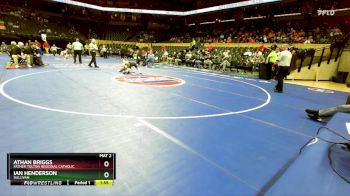 106 Class 2 lbs Champ. Round 1 - Ian Henderson, Sullivan vs Athan Briggs, Father Tolton Regional Catholic