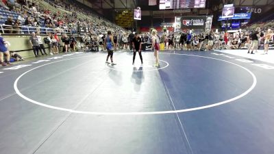 130 lbs Rnd Of 32 - Caroline Hilton, TN vs Madison Black, CA