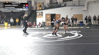 160 lbs Cons. Round 2 - Kylie Monroe, York vs Elizabeth Adebola, Alvernia