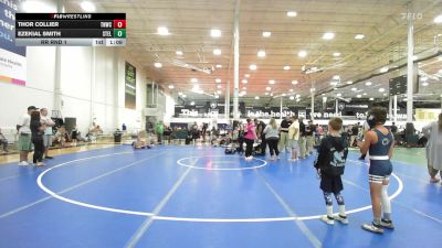 88 lbs Rr Rnd 1 - Thor Collier, Team Nauman Wrestling Club - K6 vs Ezekial Smith, Steller Trained Grievous - K6
