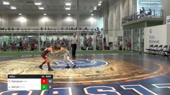 56 lbs Final - Cooper Sampson, Iowa Blue vs Lyric Hetzer, Youngbloods