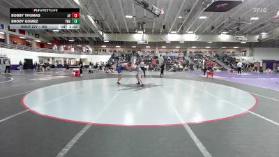 165 lbs Cons. Round 3 - Bobby Thomas, Avila vs Brody Gomez, Texas Wesleyan