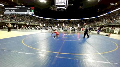 125 lbs Consy 3 - Brianna Frawley, Girard vs Leigha Rudy, Manheim Township