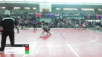 165 lbs Semifinal - Matthew Gish, Portland/Cromwell vs Chase Catalano, Old Lyme