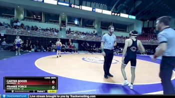 106 lbs 4th Wrestleback (16 Team) - Franke Force, Manhattan HS vs Carter Booze, Columbus