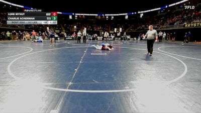 147 lbs Round Of 32 - Luke Mykut, Huntingdon vs Charlie Ackerman, Titusville