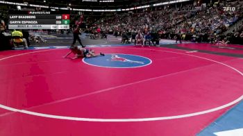 106-2A Champ. Round 1 - Garyn Espinoza, Cedaredge vs Layf Skadberg, Las Animas