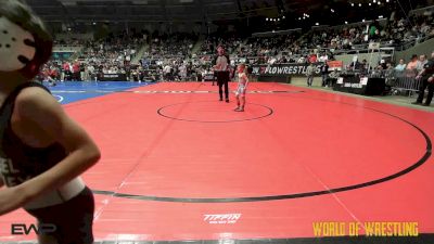 46 lbs Round Of 32 - Kashton Legg, Keystone Wrestling Club vs Kalel Bonilla, Steel Valley Renegades