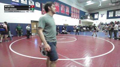 108 lbs Cons. Round 3 - Rudy Esparza, Hesperia Wrestling vs Dylan Loza, Rough House